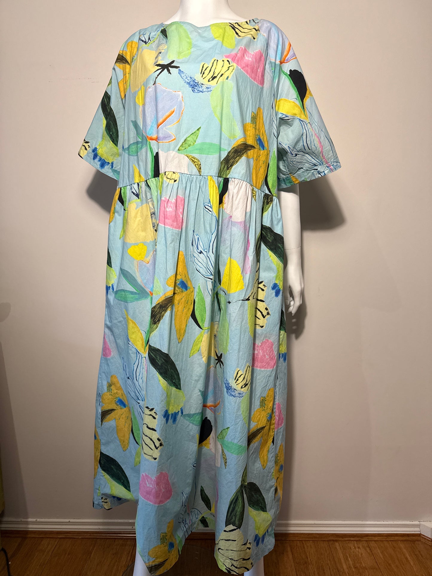 Gorman x Katie Johnson lush smock dress