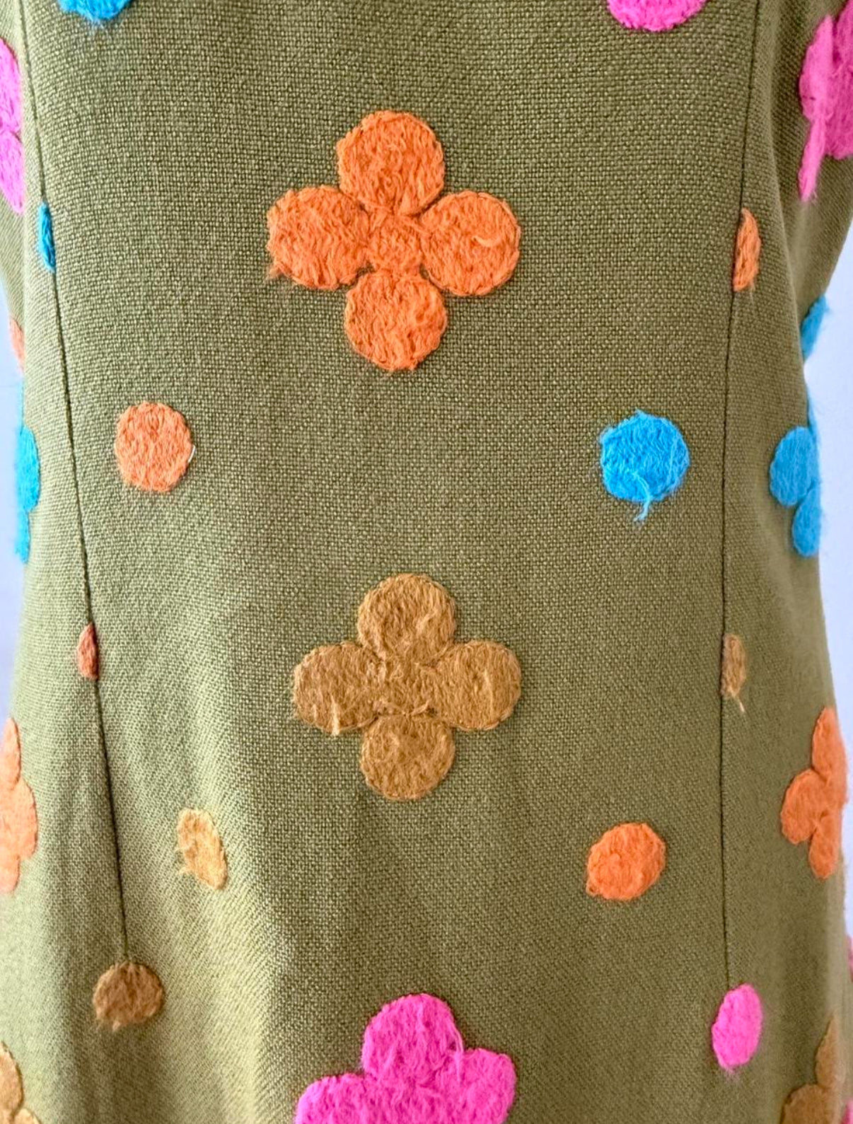 1960s retro mini dress