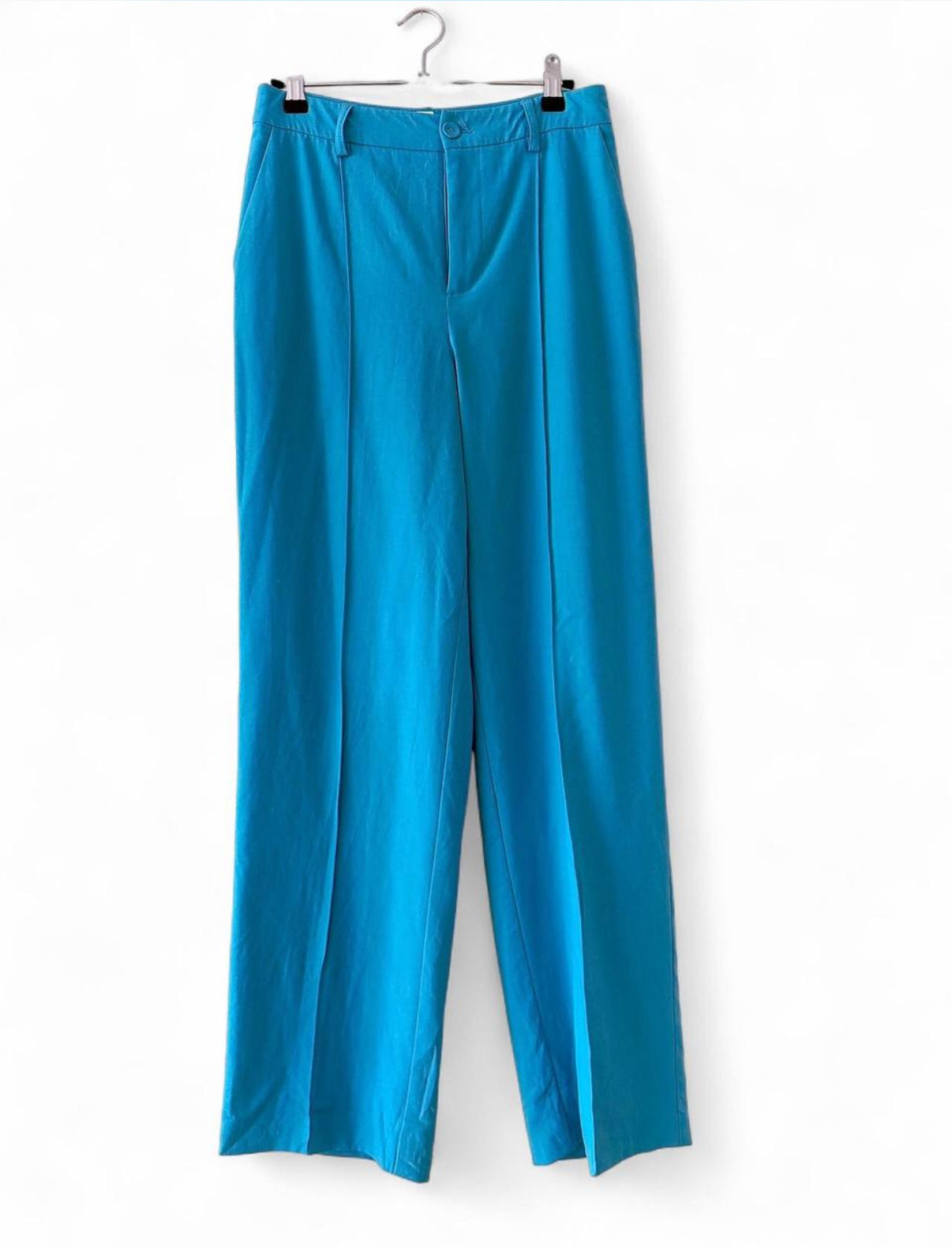 Mossman wide leg blue pant