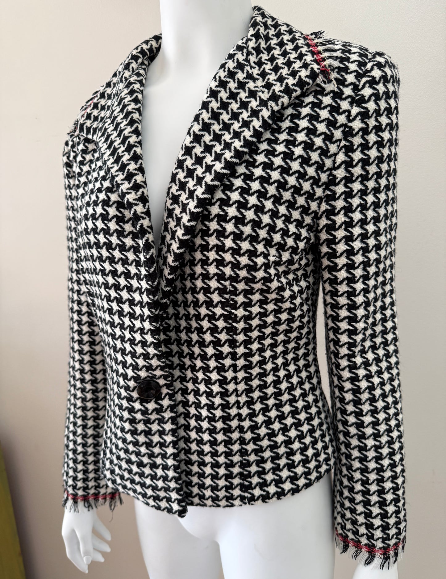 Vintage houndstooth jacket