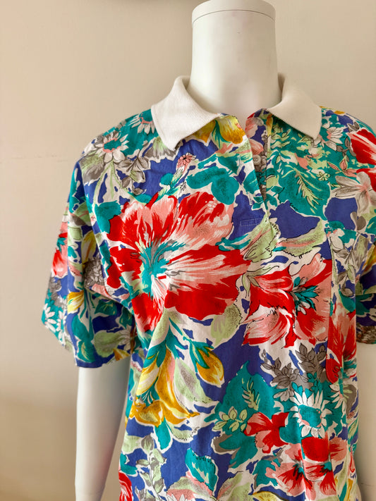 Vintage Hawaiian floral shirt