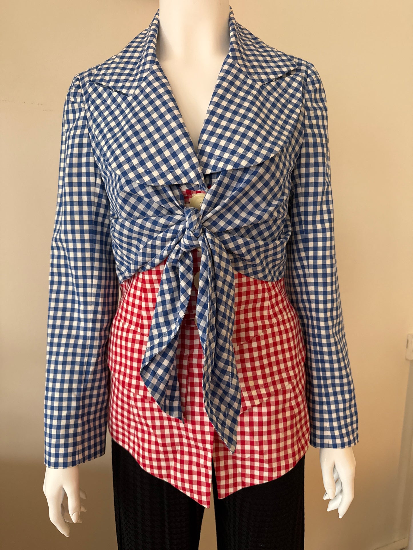 Christopher Graf checkered blazer