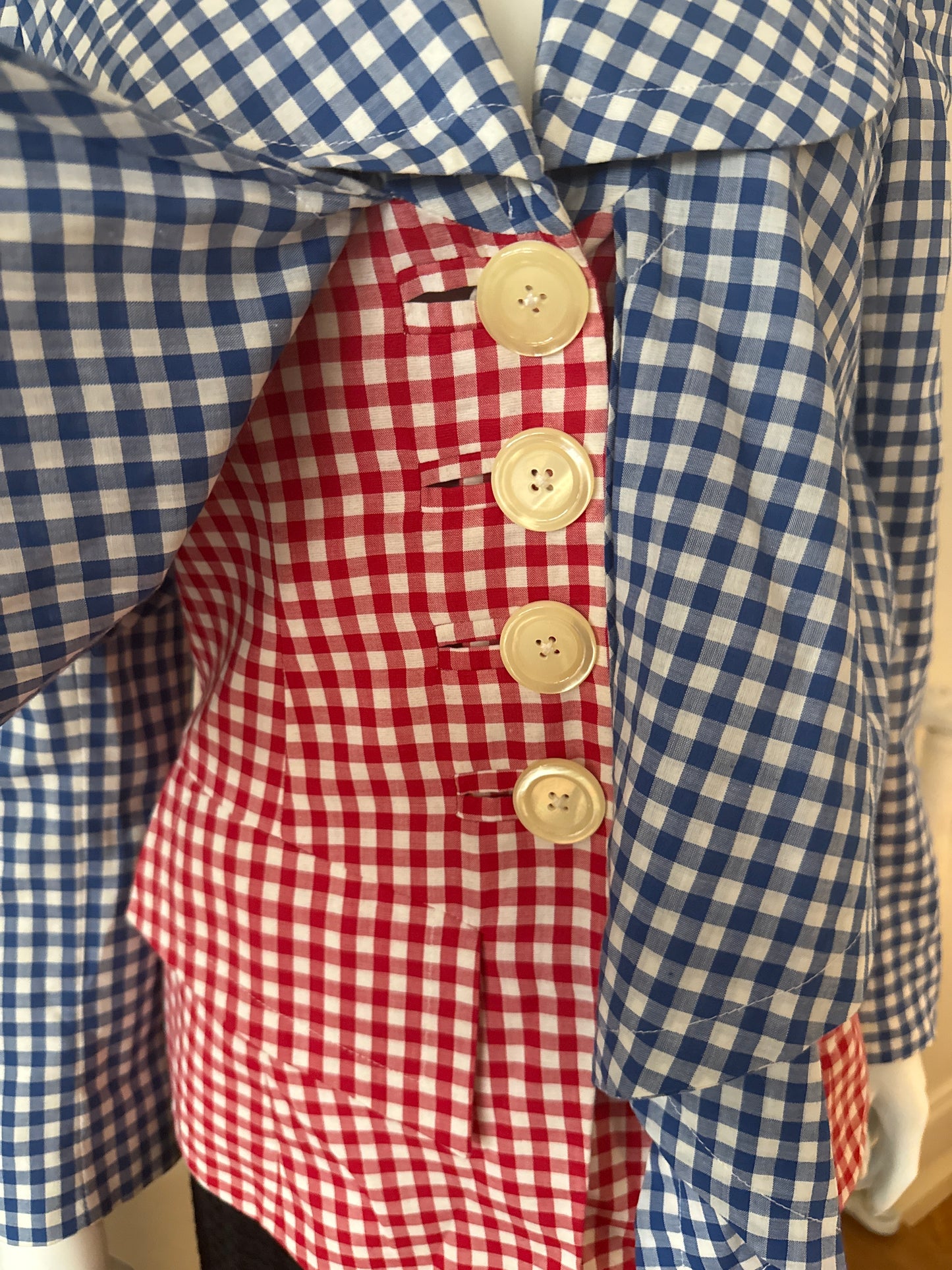 Christopher Graf checkered blazer