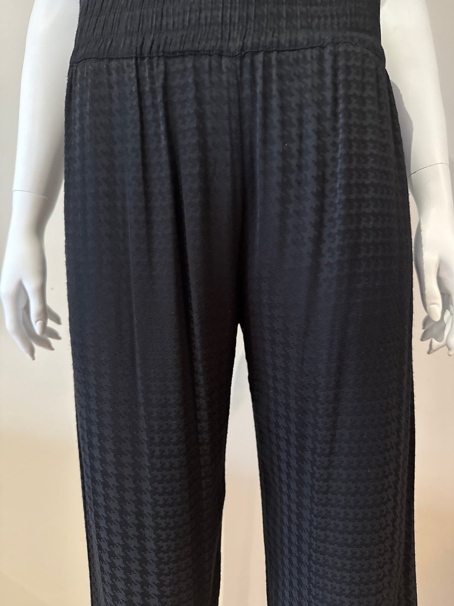 Suprette black houndstooth pants