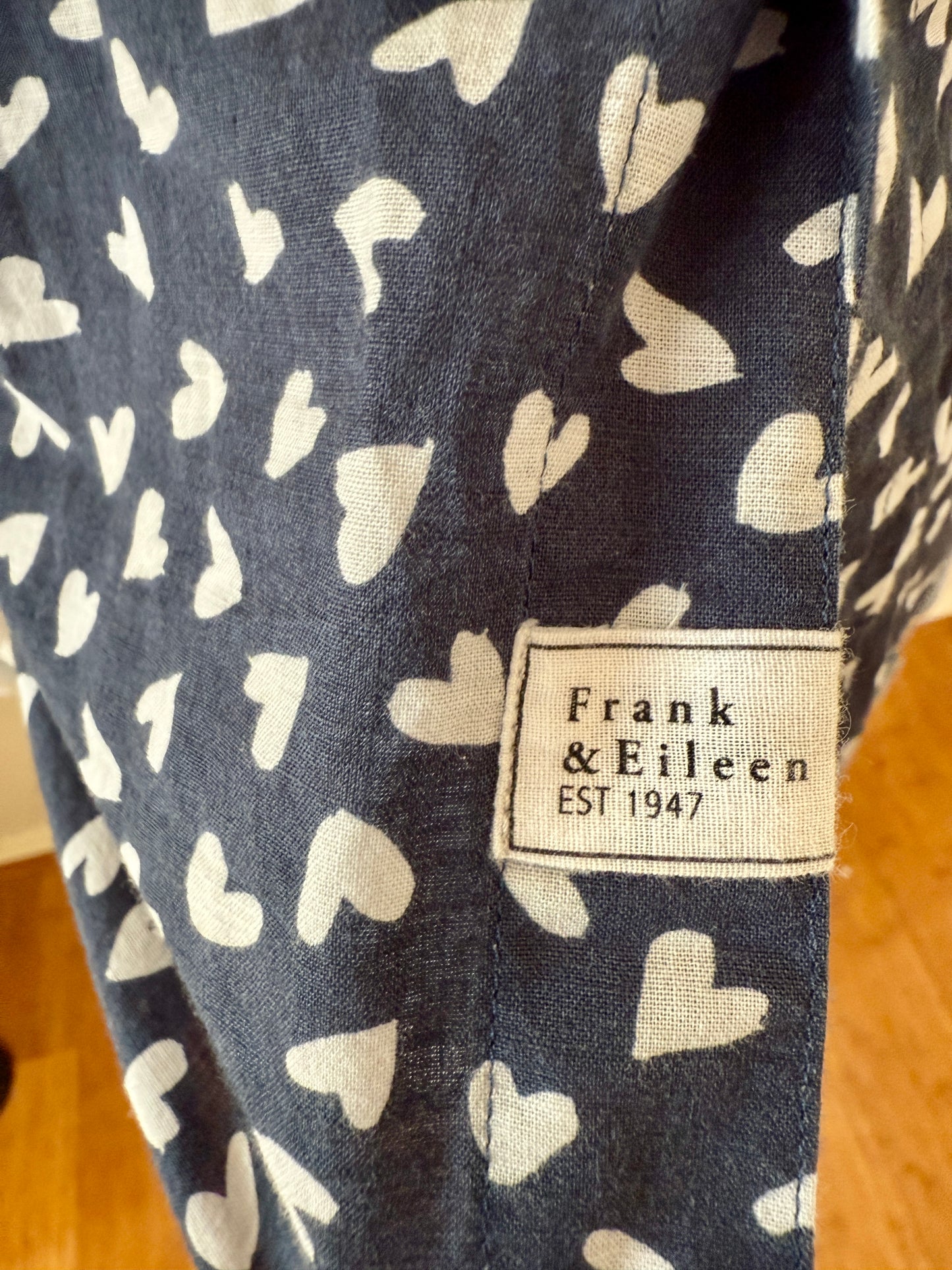 Frank & Eileen heart shirt