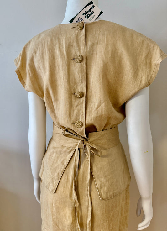 Linen Cue Vintage dress