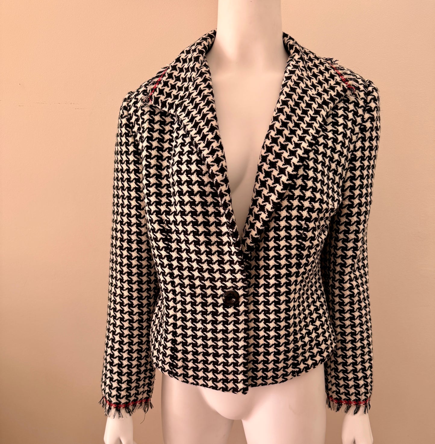 Vintage houndstooth jacket