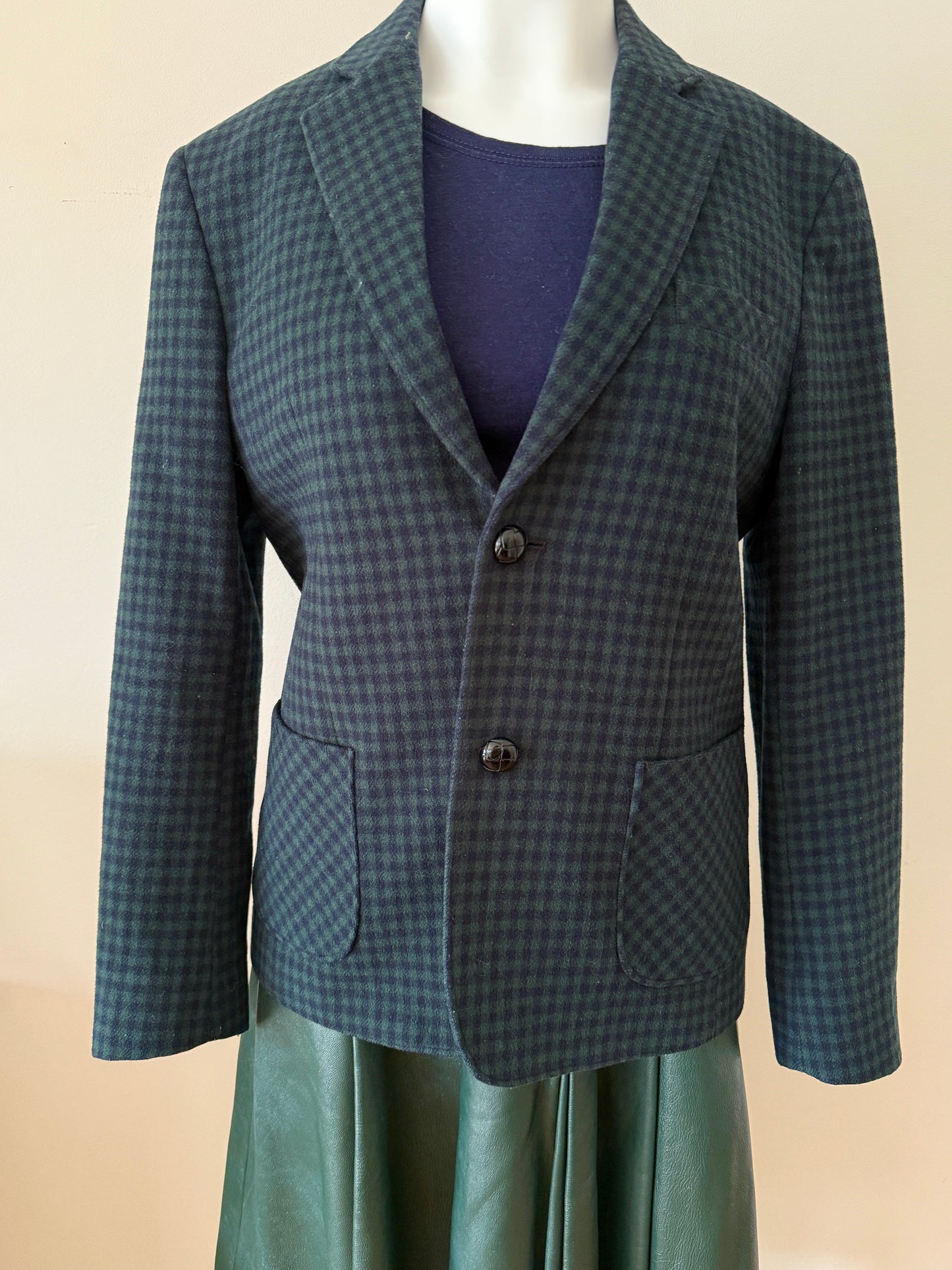 Vintage wool blend blazer