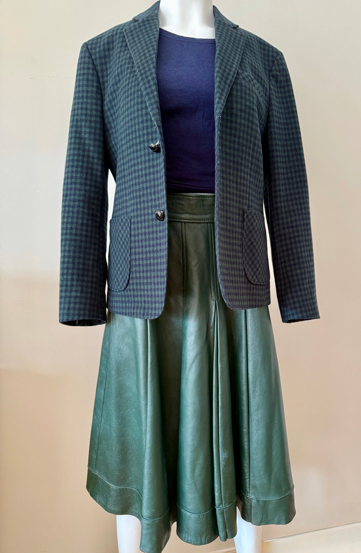 Vintage wool blend blazer