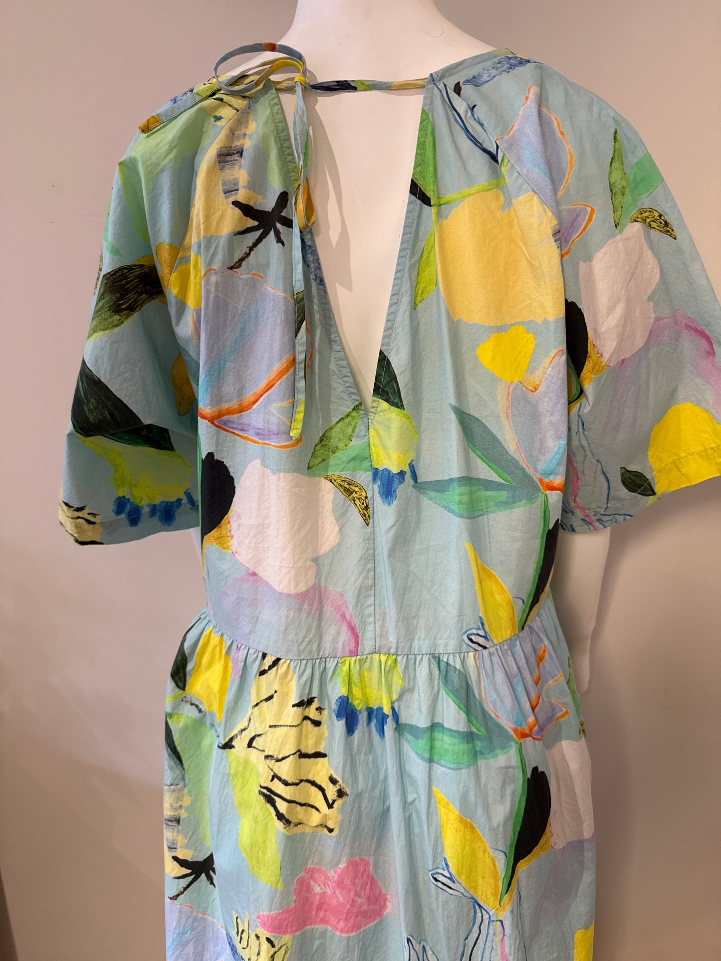 Gorman x Katie Johnson lush smock dress