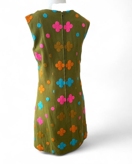 1960s retro mini dress