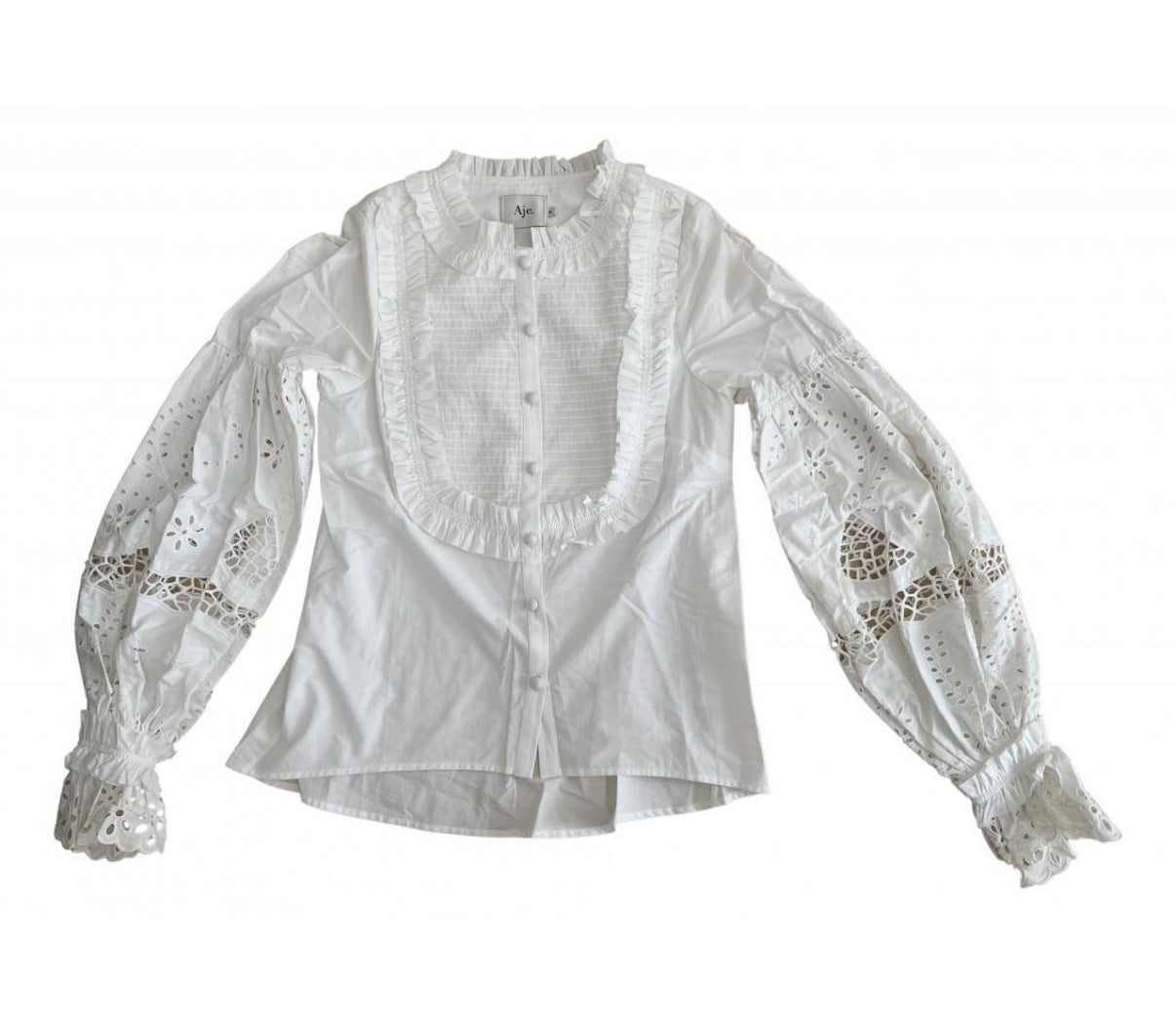 Aje ruffle blouse
