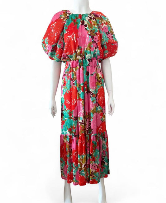 Veronica Maine floral maxi dress