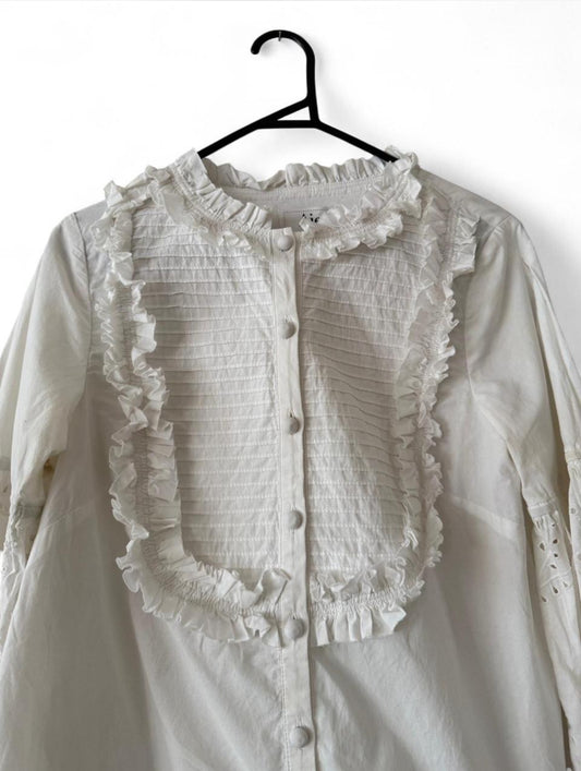 Aje ruffle blouse