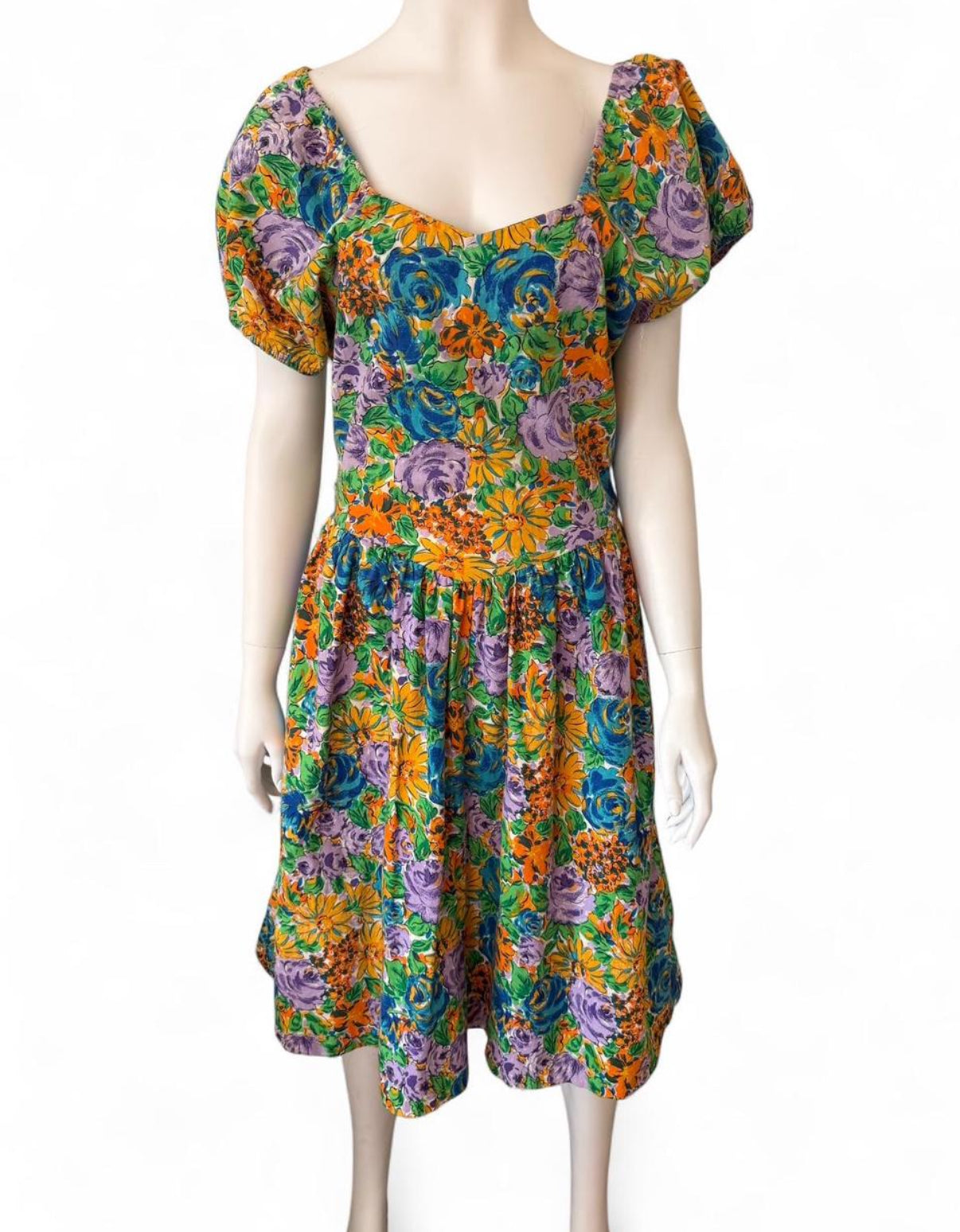 Vintage floral dress