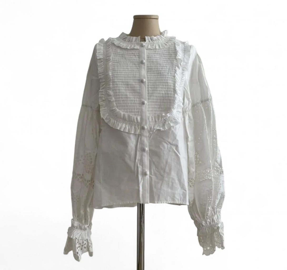 Aje ruffle blouse
