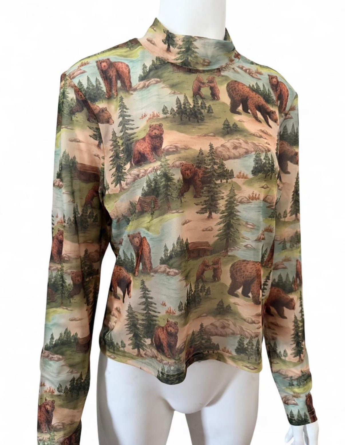 Mesh Forrest bear top
