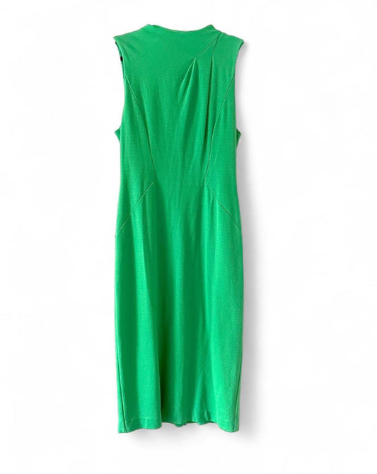 Cue green sheath dress