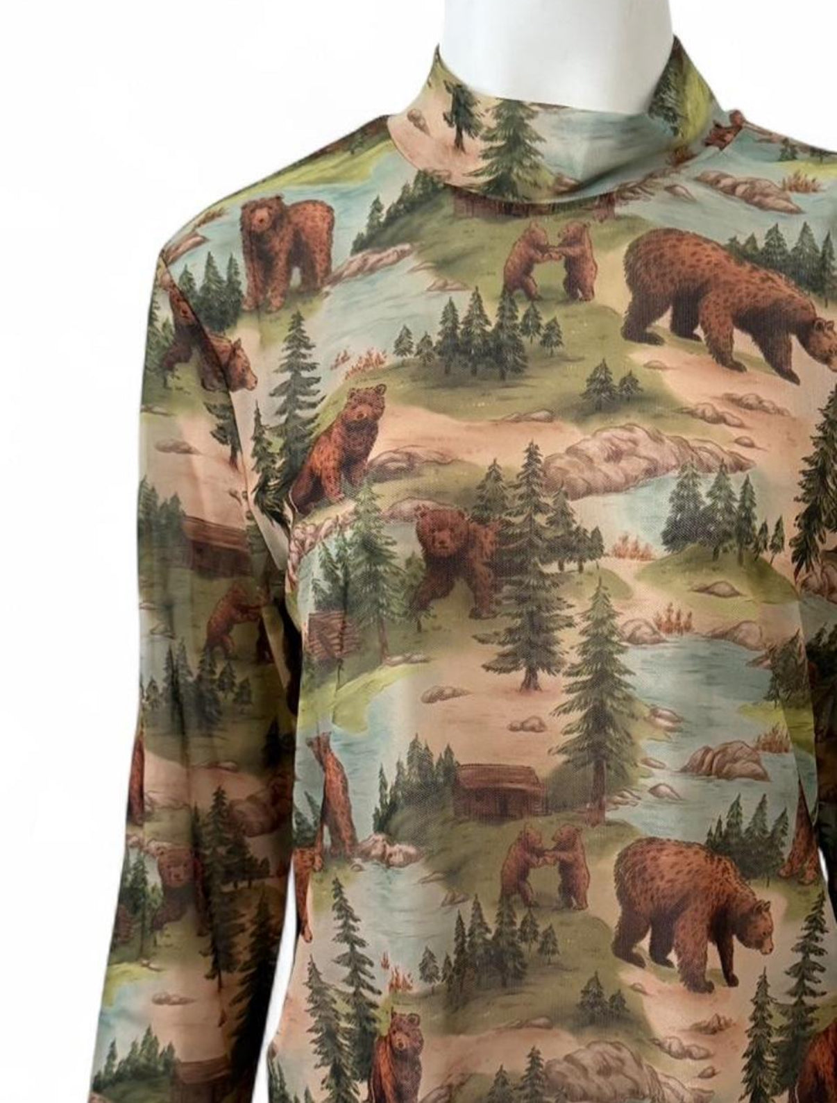 Mesh Forrest bear top