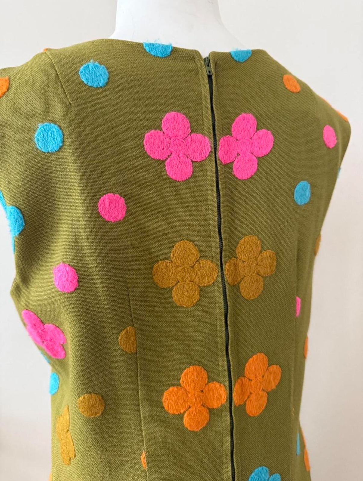 1960s retro mini dress