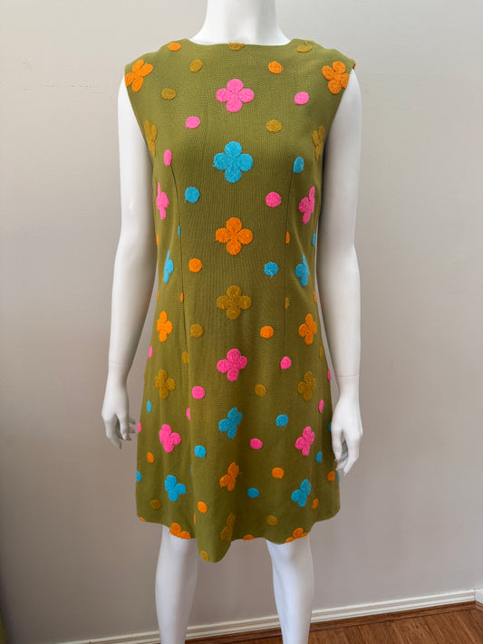 Vintage 1960s mini dress
