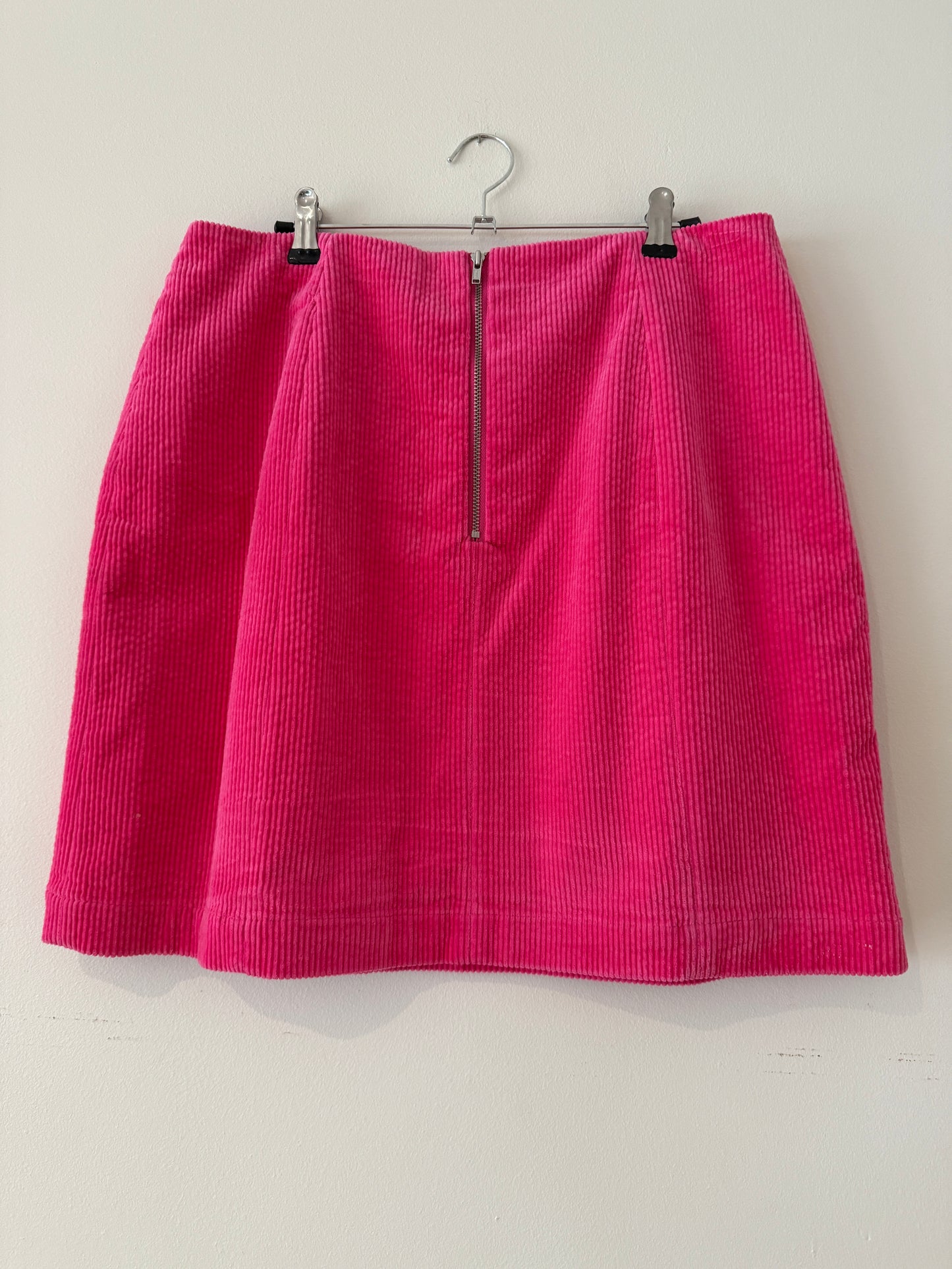Gorman hot pink corduroy mini skirt